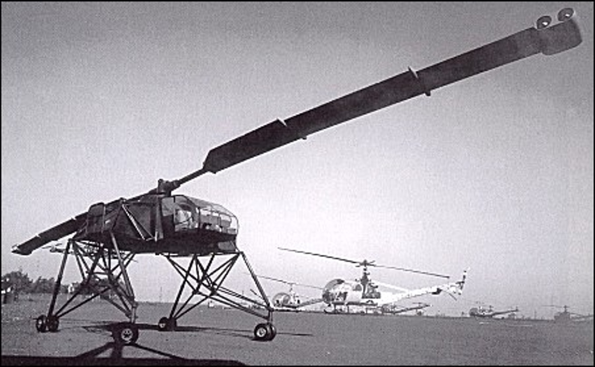 Os ambiciosos helicópteros de jato de ponta que prometeram mais do que entregavam
