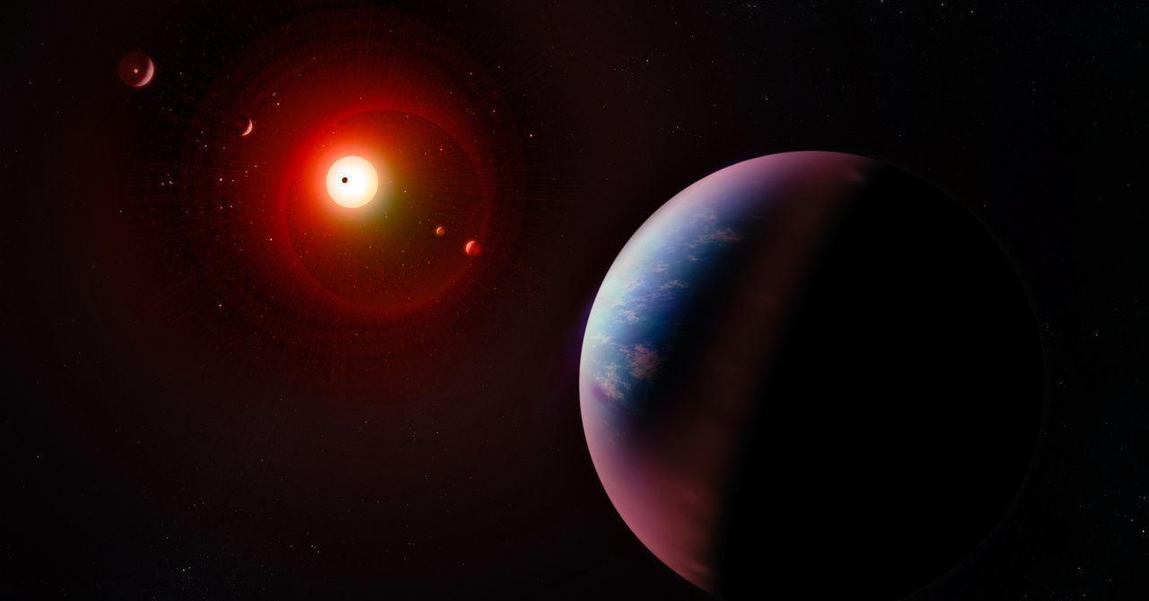 Este sistema estelar contém 5 planetas potencialmente habitáveis