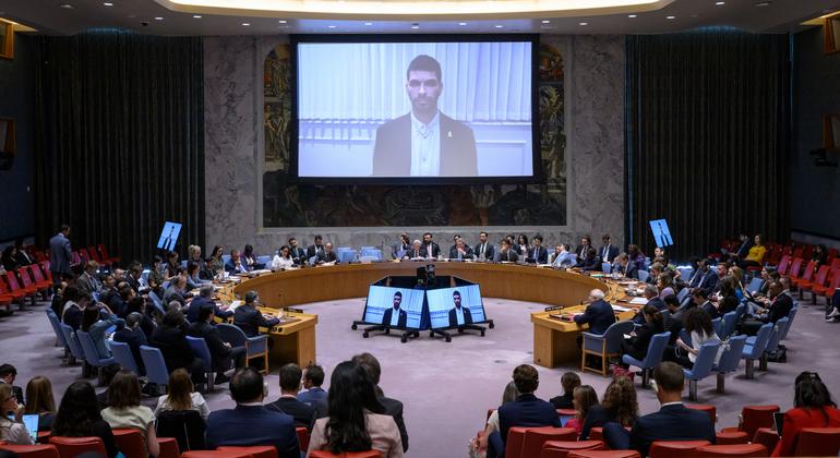 Conselho de Segurança analisa crise de reféns e grave situação humanitária em Gaza