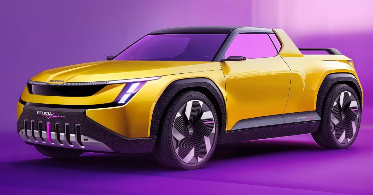 Skoda Felicia Fun Ute Concept é uma visão moderna de um estranho dos anos 90 Oddball