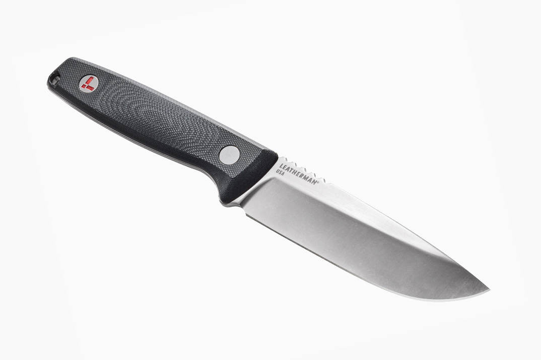 A faca de lâmpada fixa de Leatherman é uma besta para o interior construída para a natureza