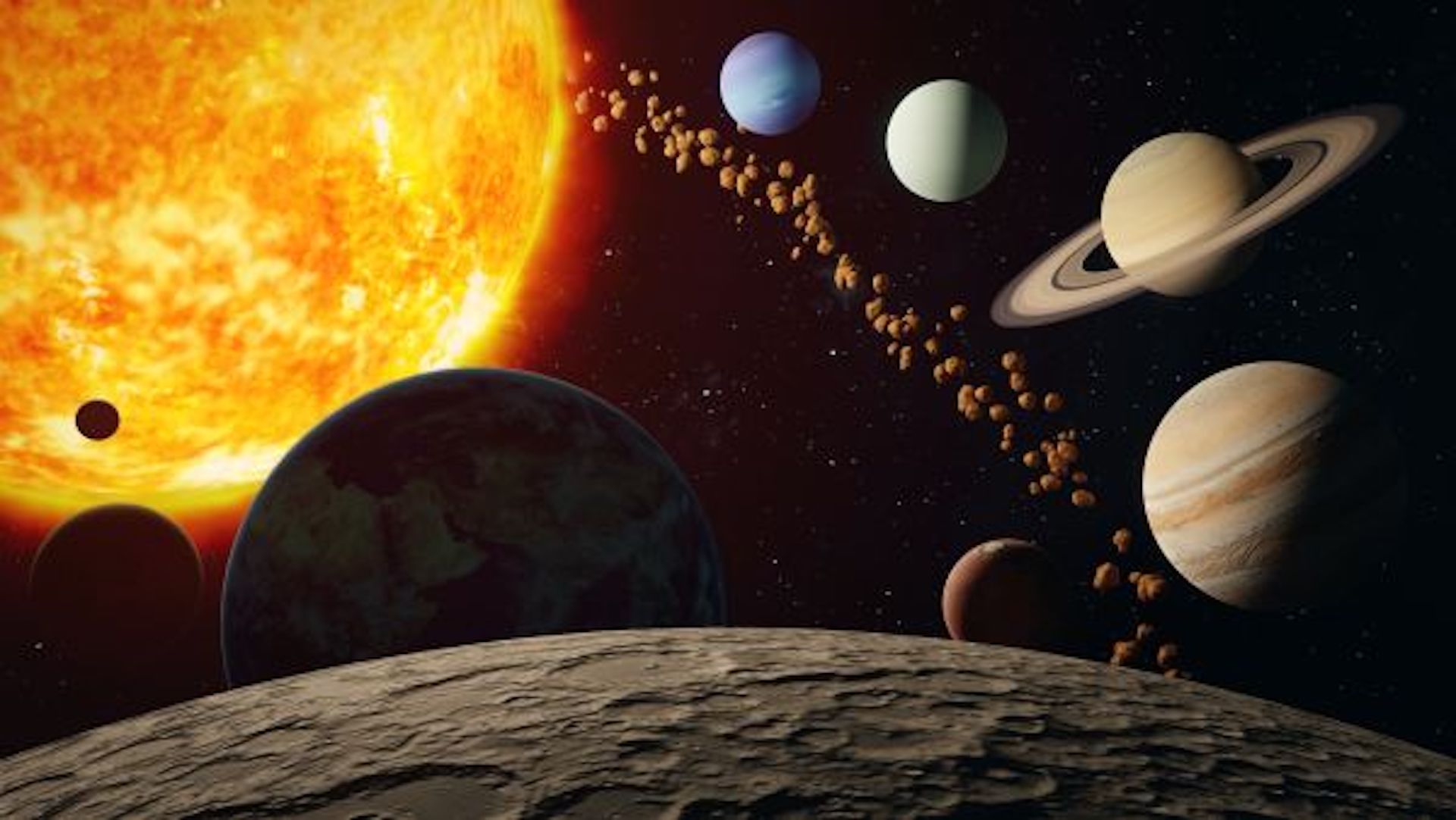 Você pode citar todos os planetas em ordem no sistema solar? Experimente nosso novo teste para descobrir!
