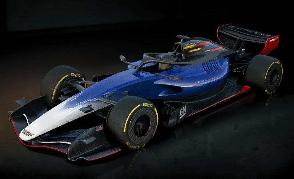 A equipe Cadillac F1 se fechando no par de motoristas de 2026