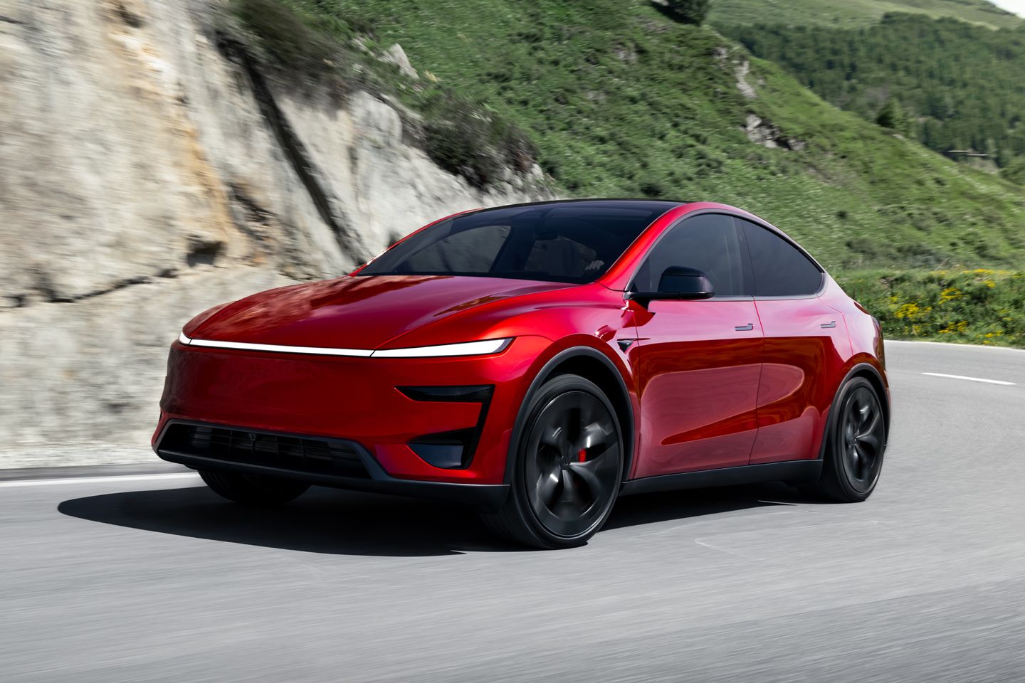 Tesla lança novo desempenho do modelo Y de 466hp