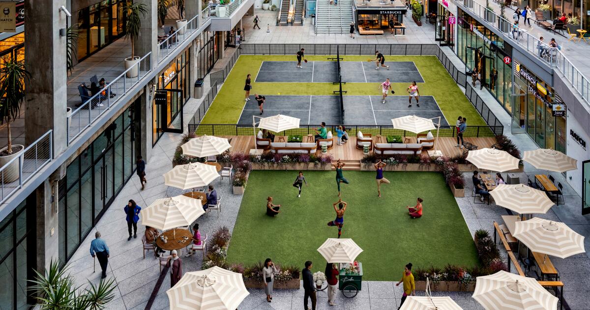 Ballers, um novo clube social centrado em pickleball, está chegando ao DTLA