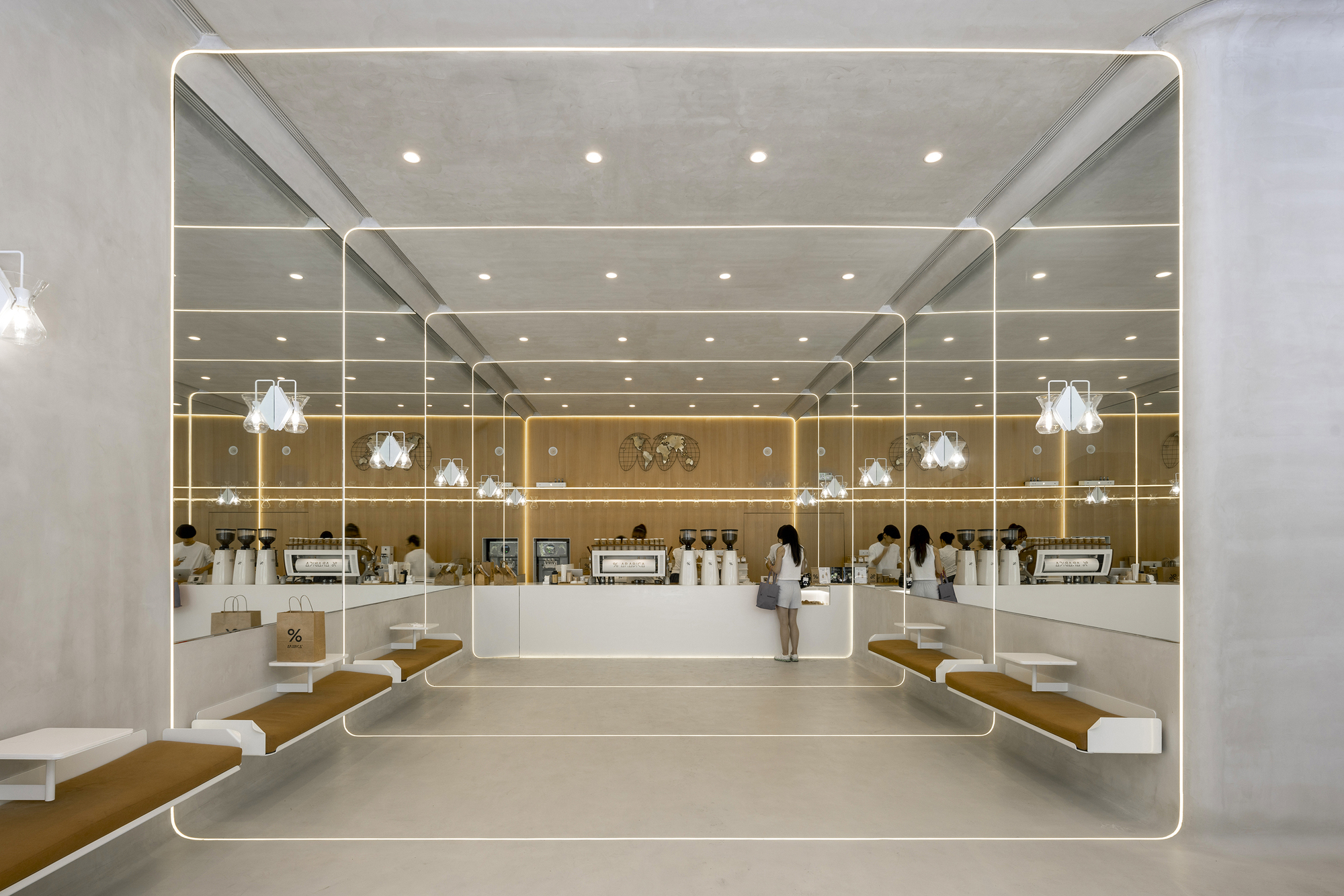 % Arábica Hangzhou Mixc / Nguyen Khai Architects & Associates (NKAA)