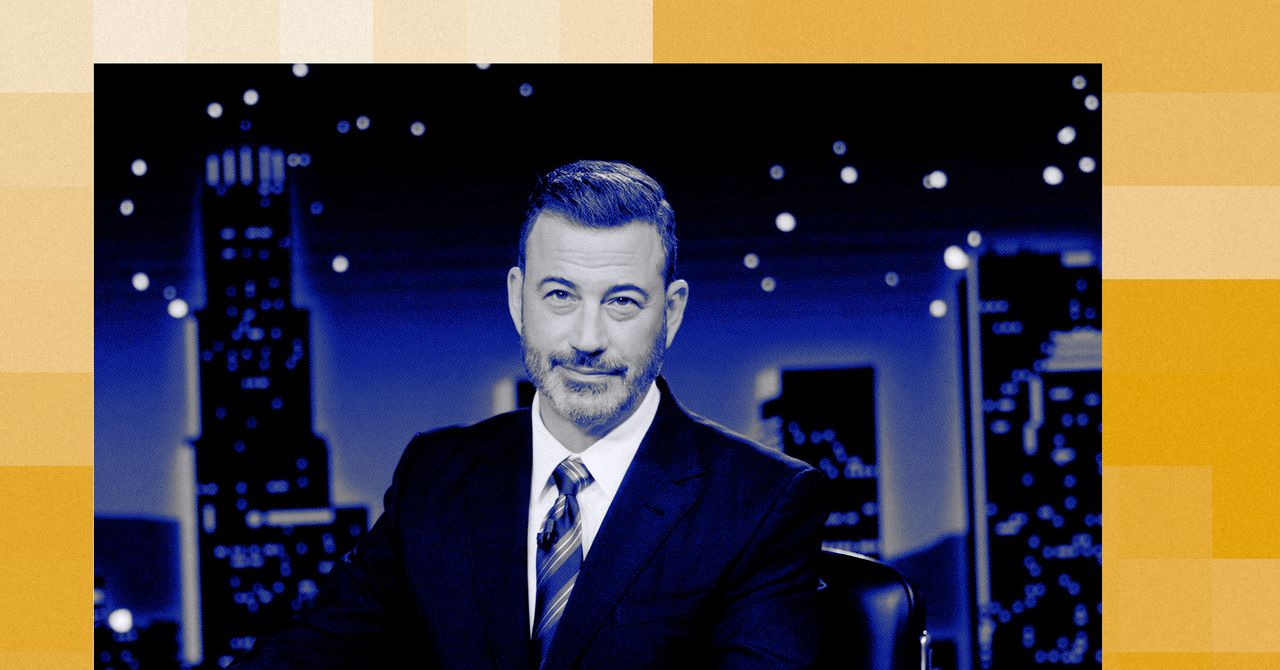 A TV de transmissão é um ‘cubo de gelo derretido’. Kimmel acabou de aumentar o calor