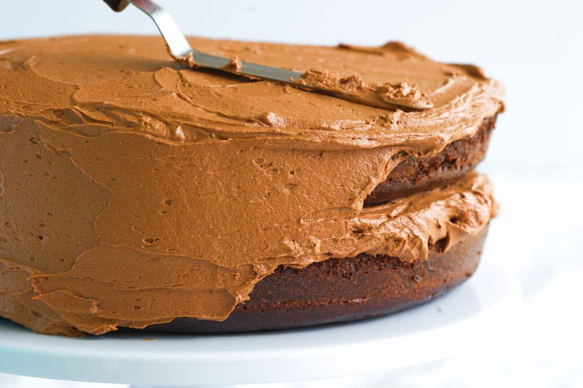 Receita de glacê de creme de manteiga de chocolate fácil
