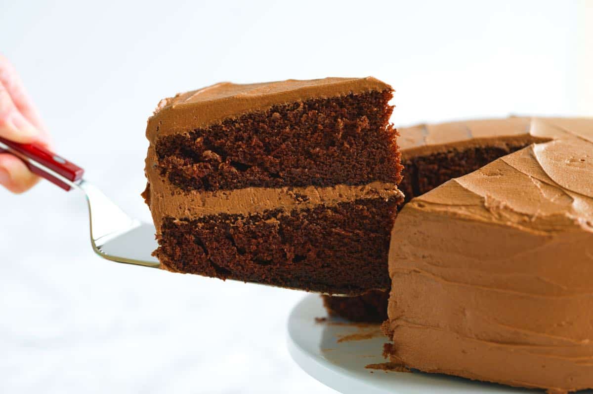 Receita de bolo de chocolate fácil