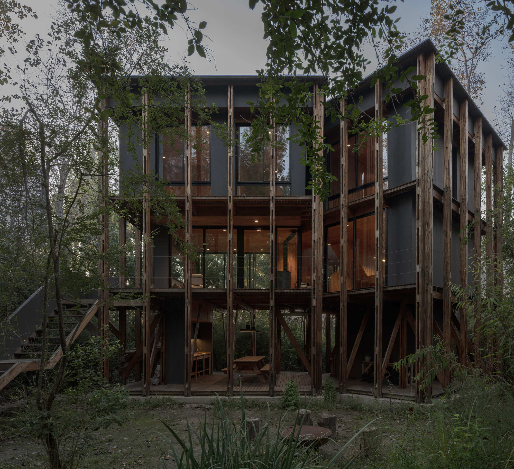 Cabine no Buenos Aires Delta / Matías Cosenza Arquiteto
