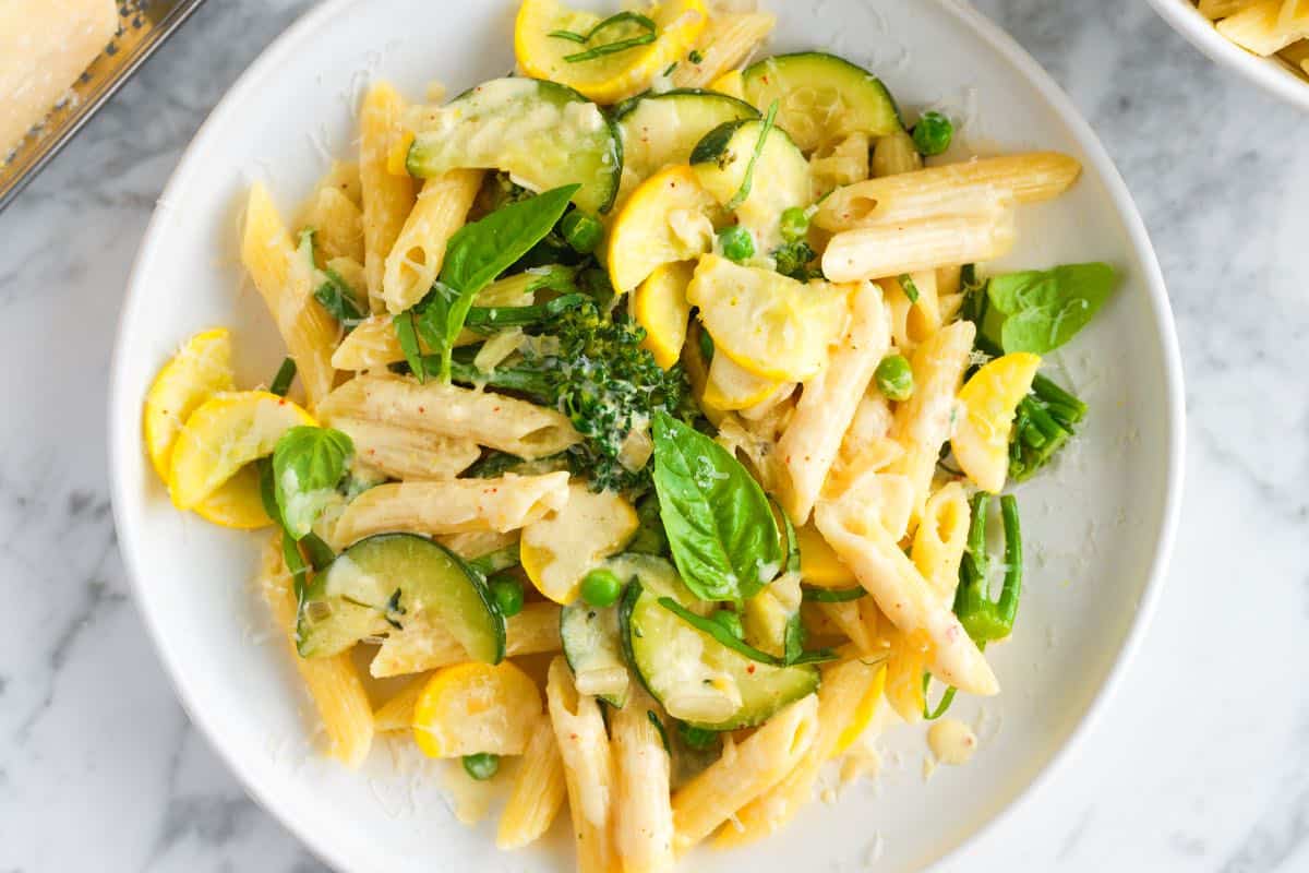 Receitas de pasta de primavera