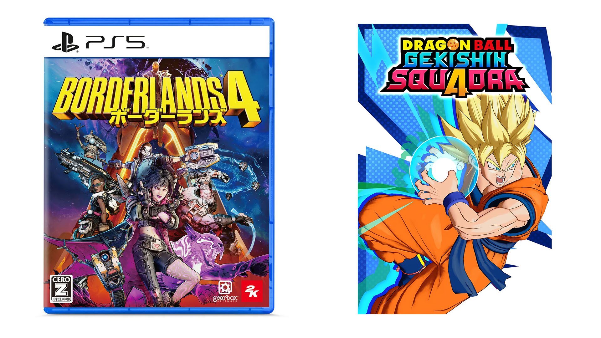 Lançamentos semanais de jogos japoneses: Borderlands 4, Dragon Ball: Gekishin Squadra, mais