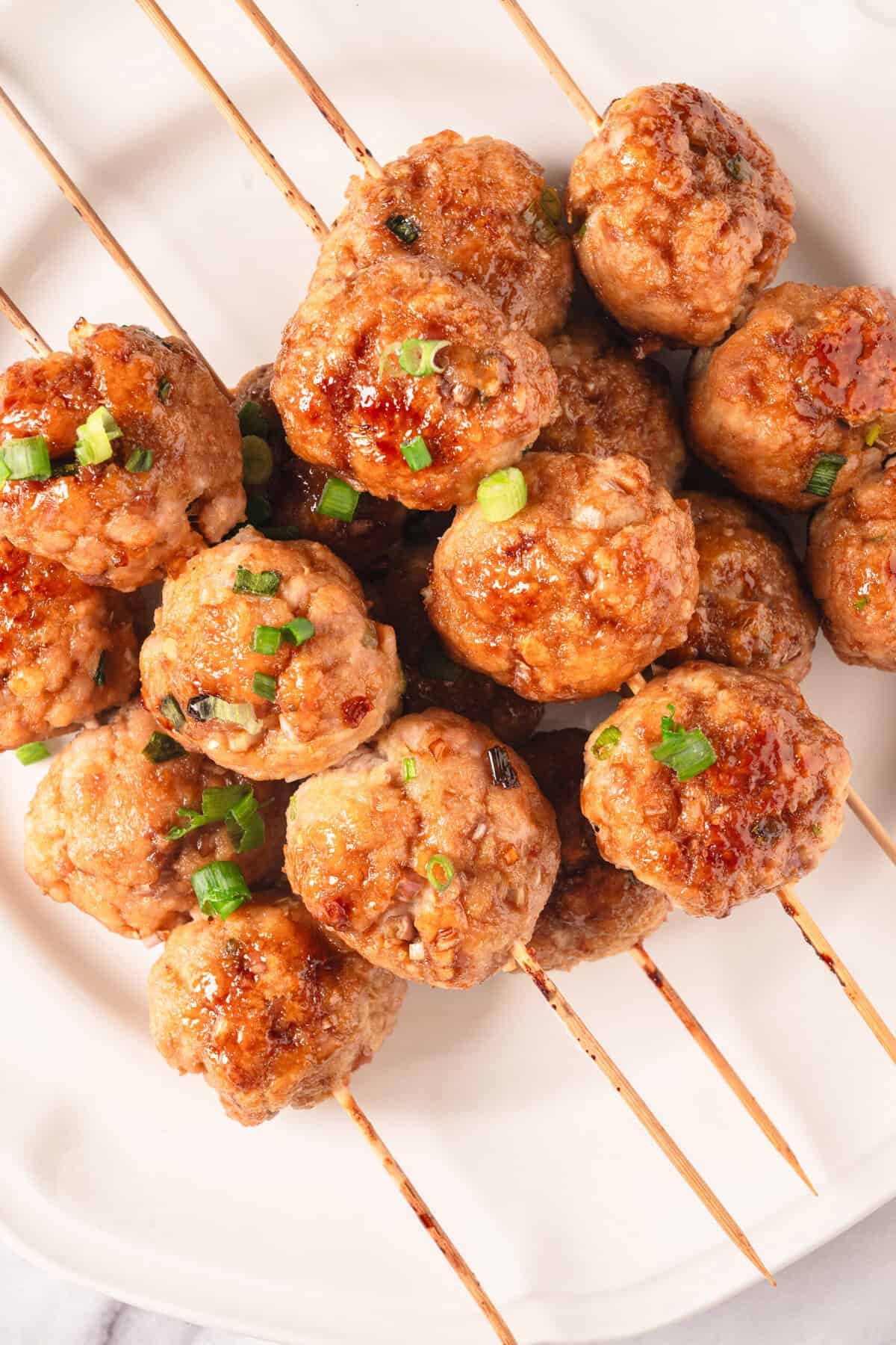 Tsukune (almôndegas japonesas de frango) – Fitness Faith Fitness