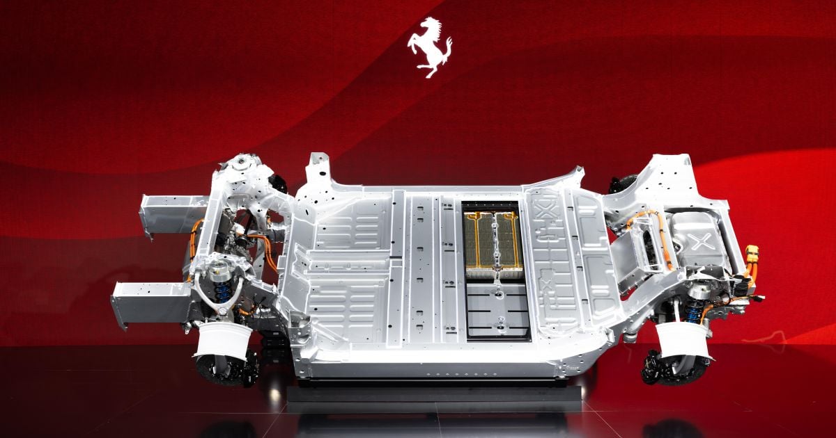 Veículo elétrico Ferrari ‘Elettrica’ inaugura uma nova era