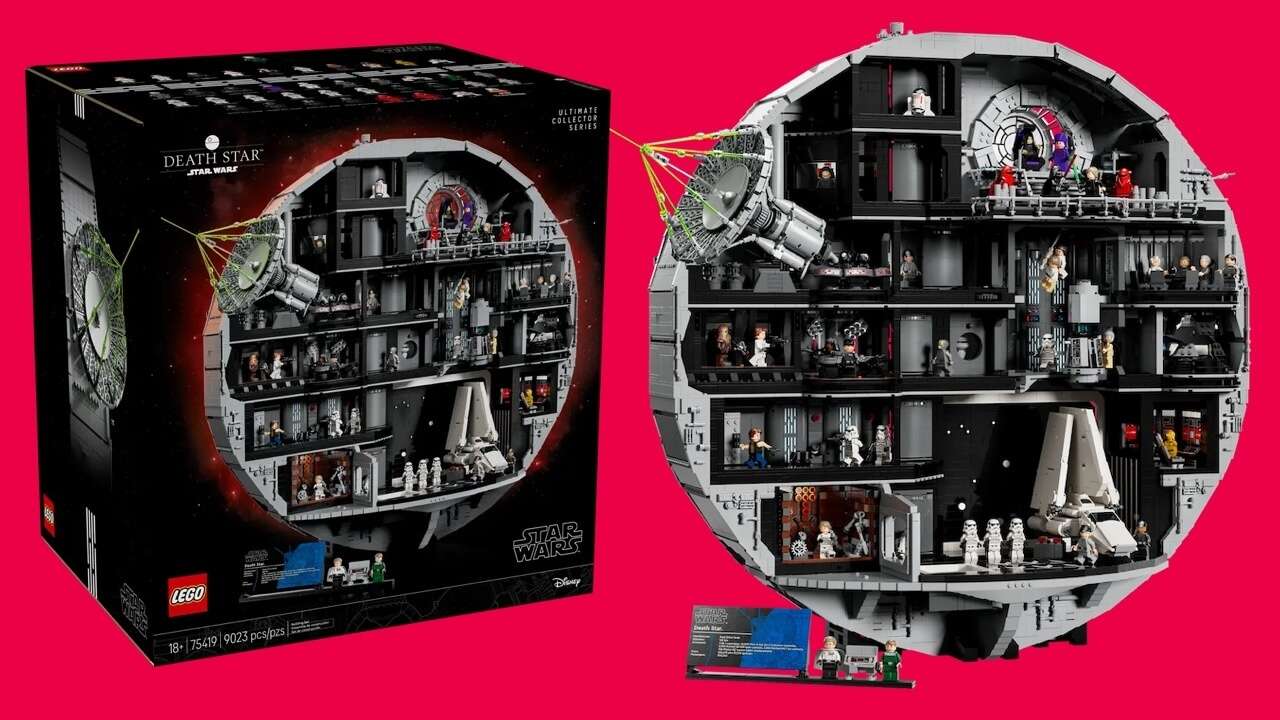 Star Wars UCS Death Star de 9.023 peças da Lego está em pré-encomenda na Amazon
