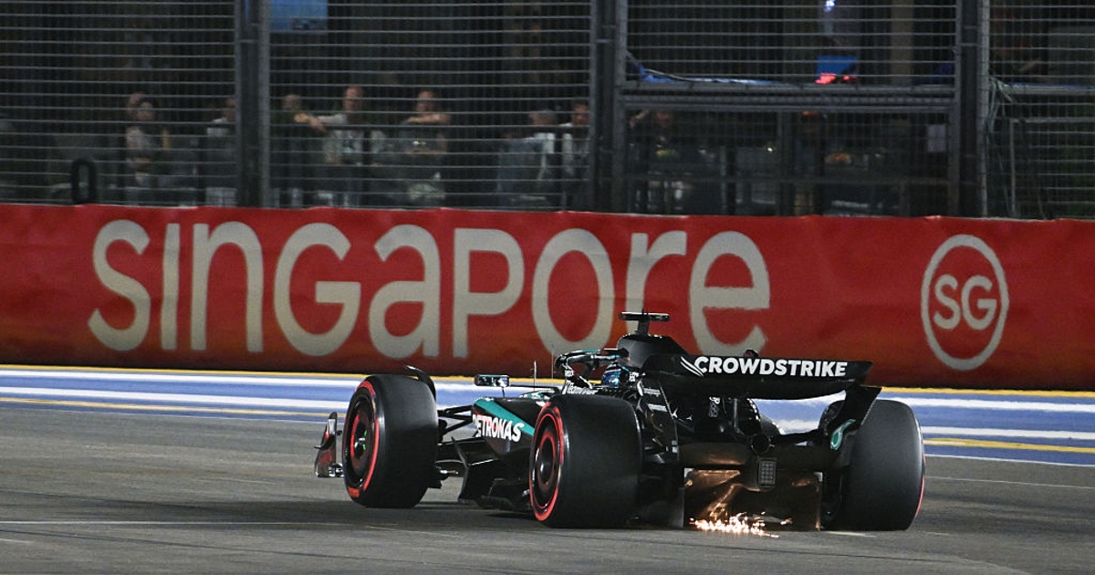 Russell Borge Verstappen for Singapore GP Pólo