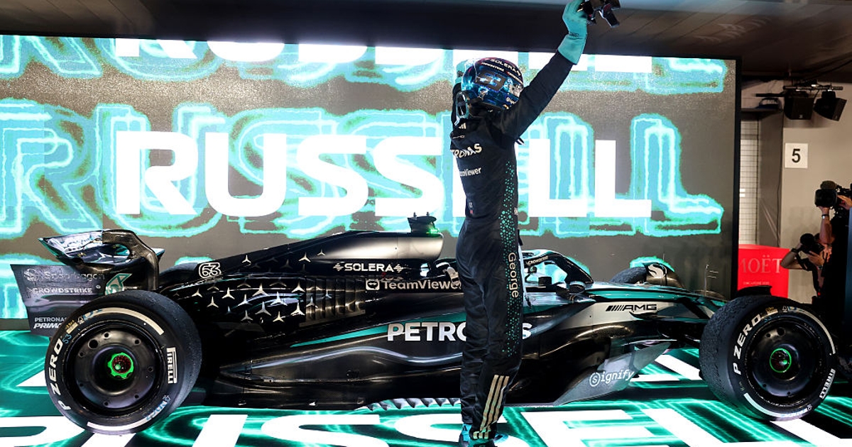 Russell Bantives para a vitória decisiva do GP de Cingapura