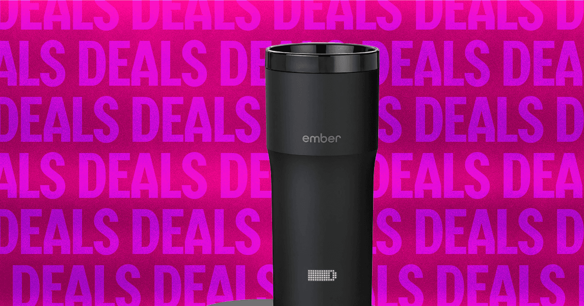 Esta caneca de aquecimento inteligente tem um desconto de US $ 60