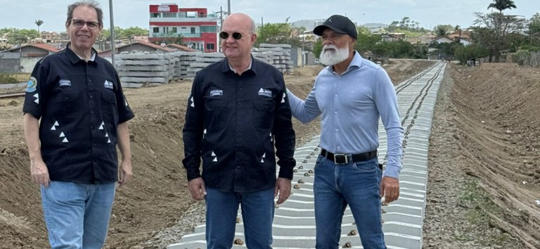 ANTT acompanha obras do VLT de Campina Grande (PB) em iniciativa que reforça reaproveitamento de trechos ferroviários inativos — Agência Nacional de Transportes Terrestres