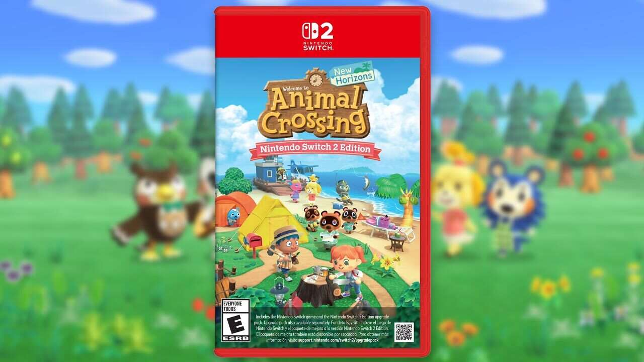 Animal Crossing: New Horizons Switch 2 Physical Edition está disponível para pré-encomenda
