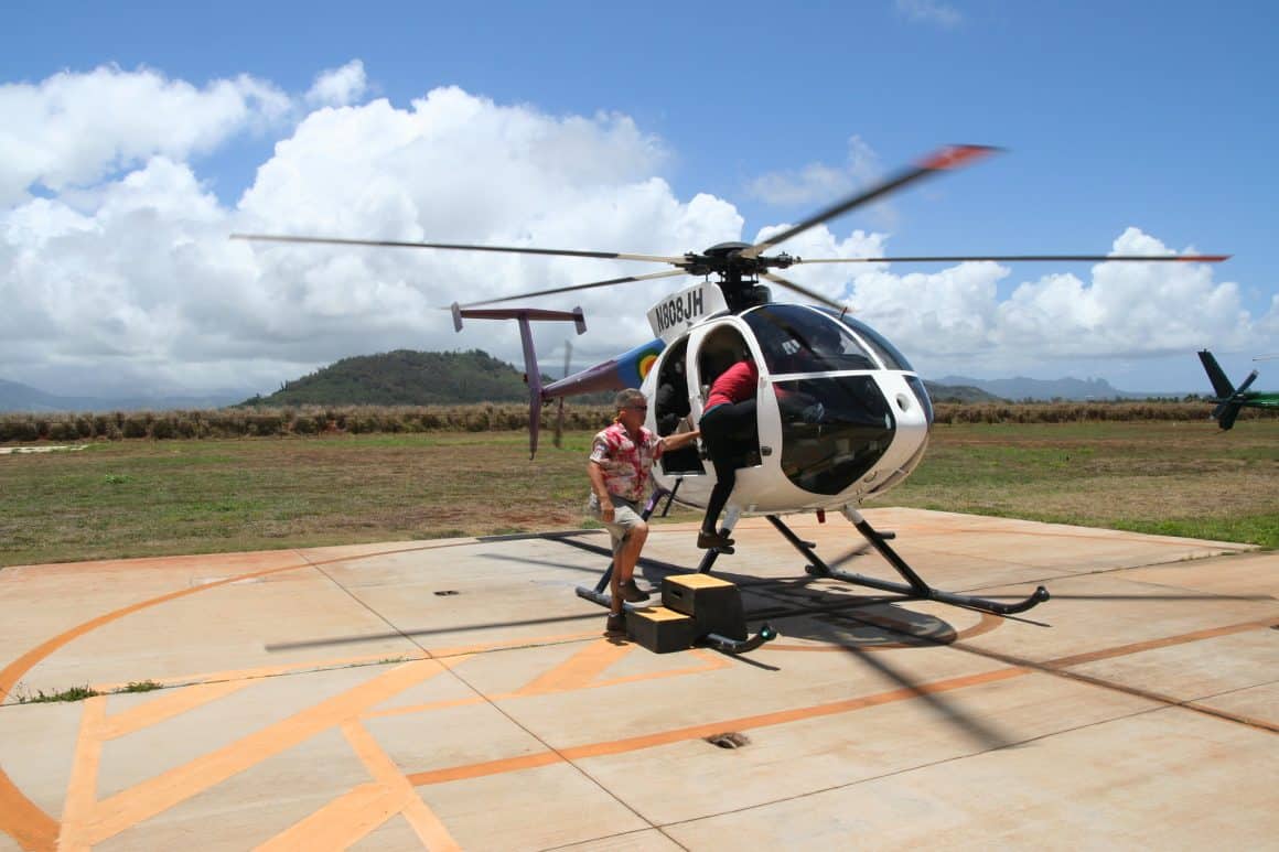 Os helicópteros Jack Harter se tornaram um nome lendário no turismo no Havaí