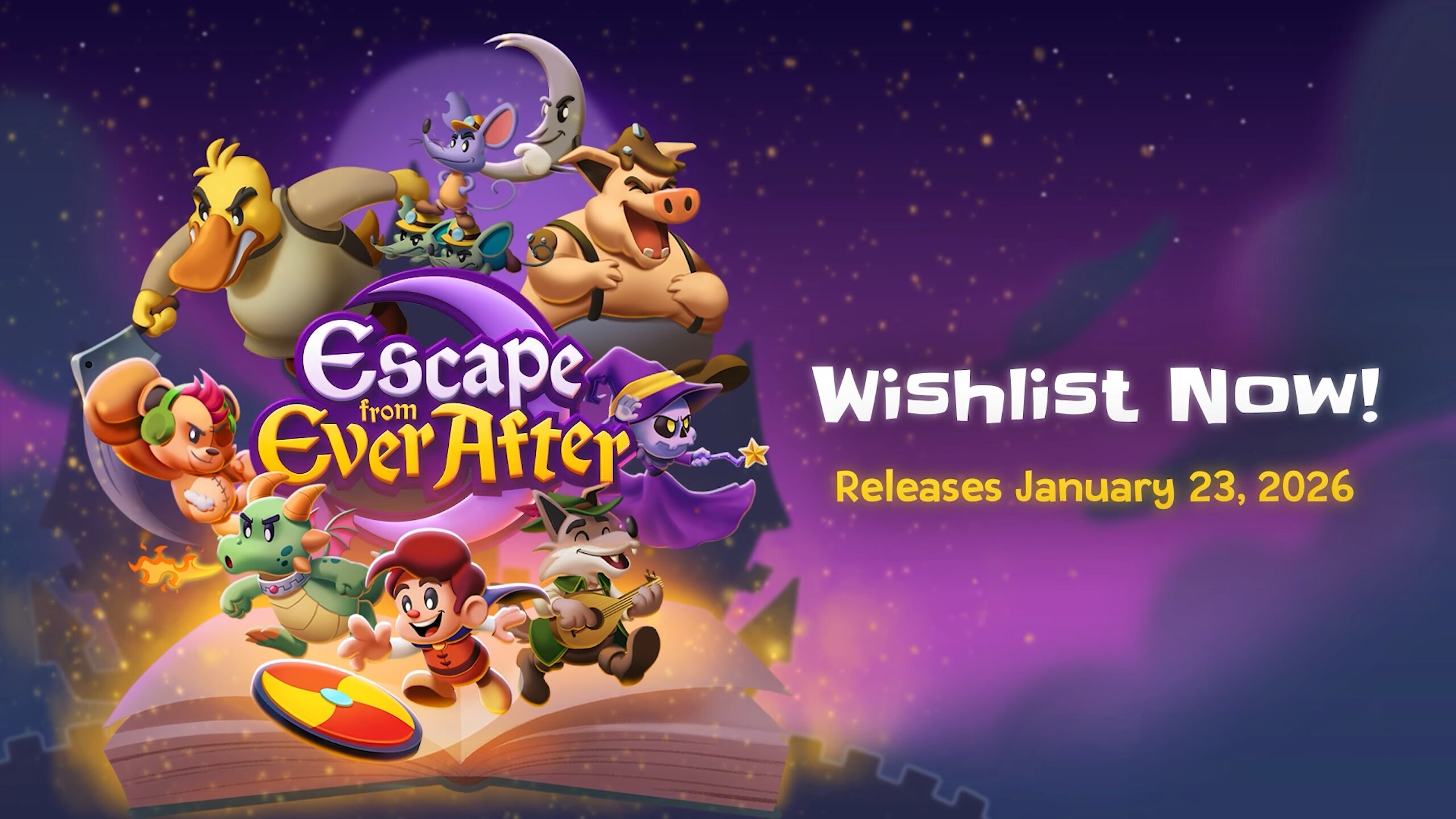 Escape from Ever After será lançado em 23 de janeiro de 2026
