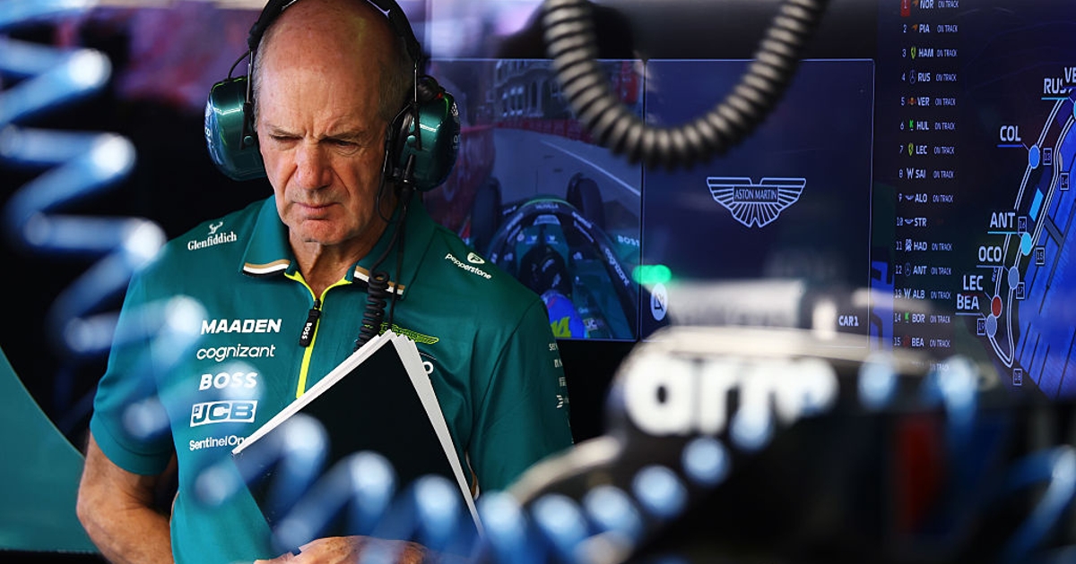 ‘Medo do fracasso’ levando Newey a maximizar o design do Aston Martin F1 2026