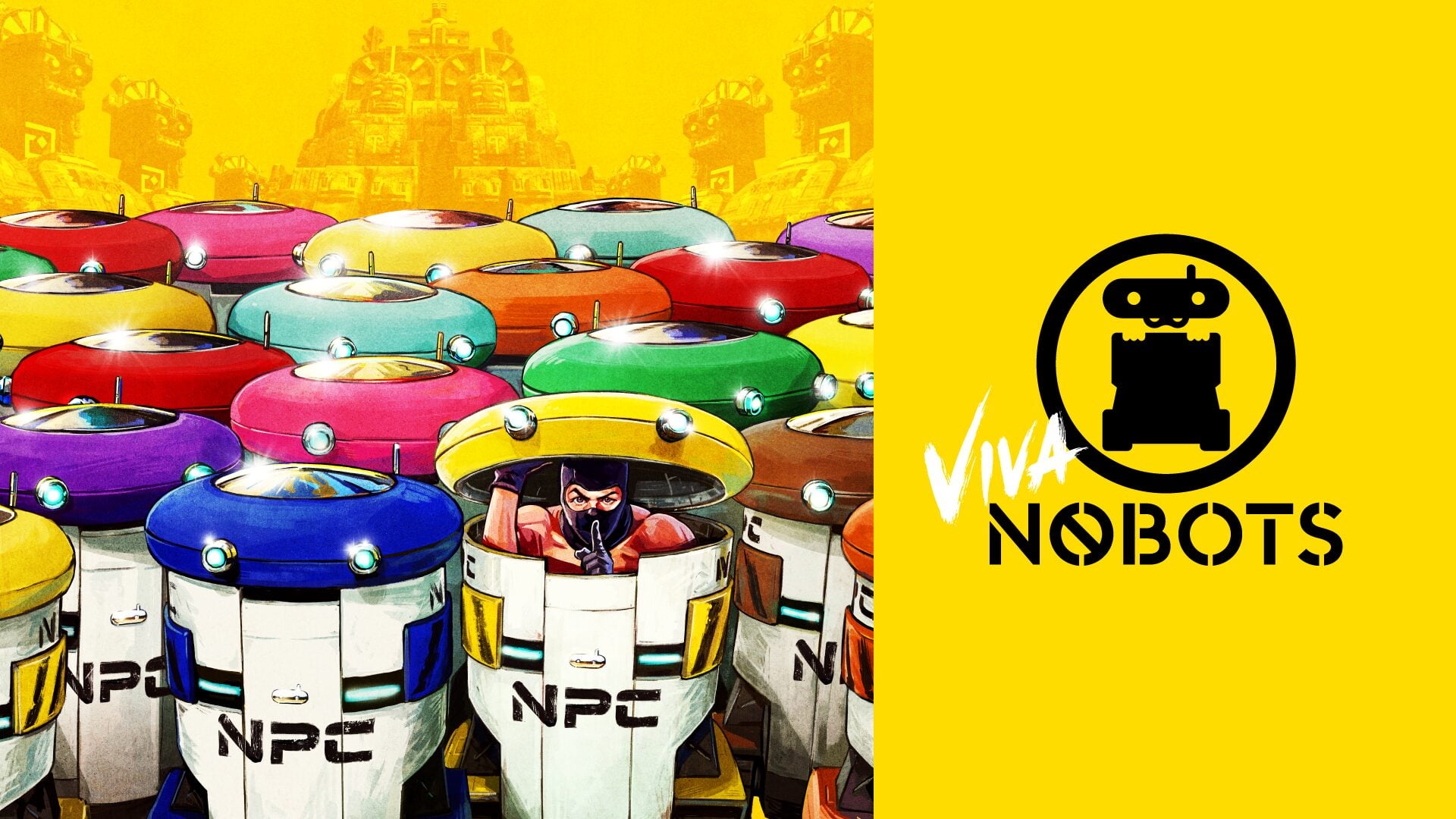 Shueisha Games anuncia ‘jogo casual de ação de dedução social não verbal’ VIVA NOBOTS para PC