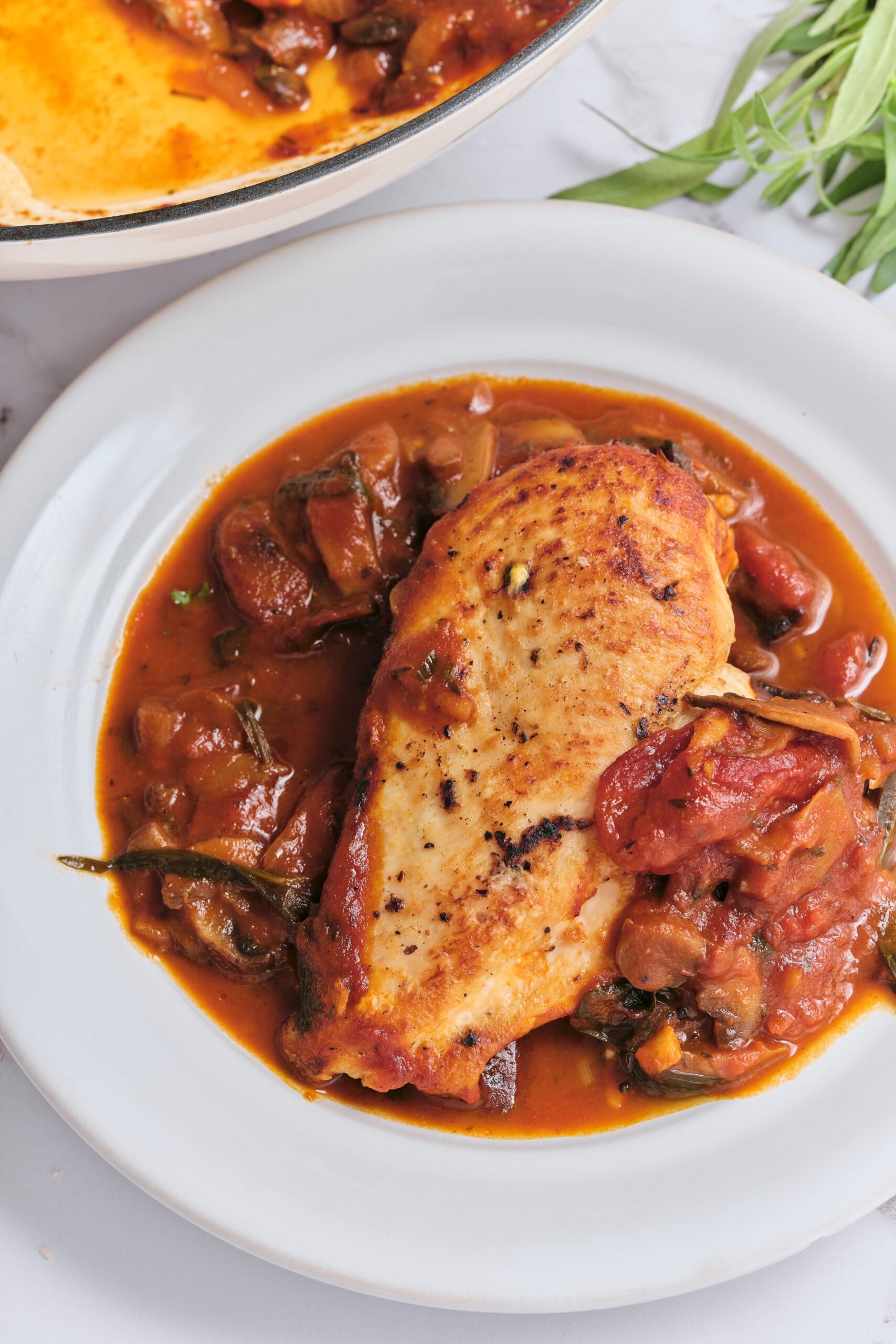 Receita de Chasseur de Frango – Food Faith Fitness