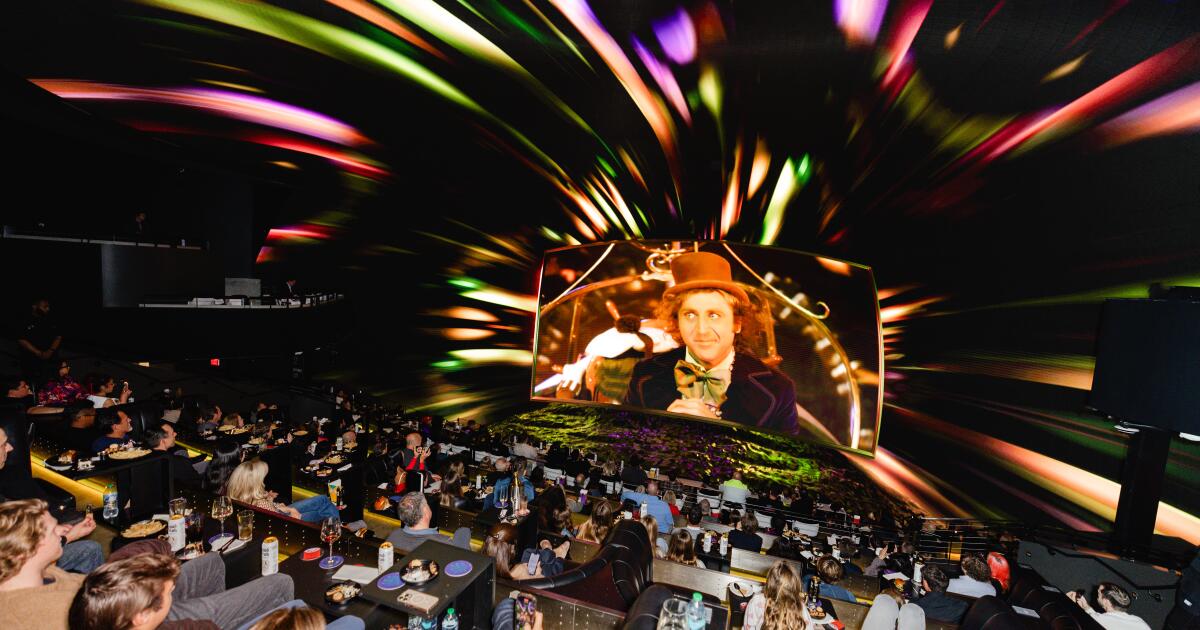 Cosm transforma ‘Willy Wonka’ em uma experiência multissensorial