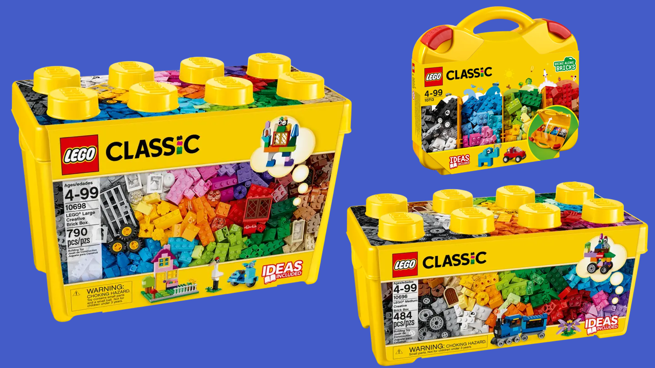 Lego Classic Creative Brick Box tem quase 50% de desconto antes do Natal