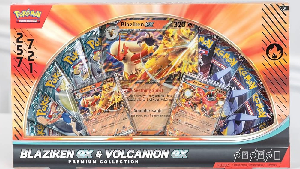 Coleção premium exclusiva da Amazon Pokémon TCG reabastecida na Cyber ​​​​Monday