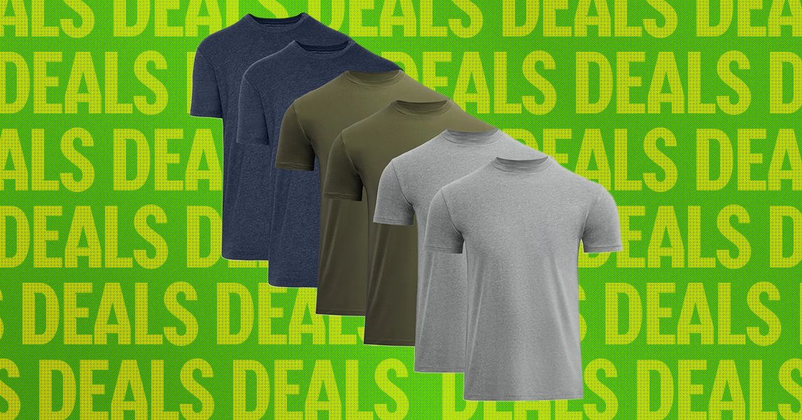 Ofertas verdadeiras de camisetas clássicas para as férias de 2025: 25% de desconto em golas redondas