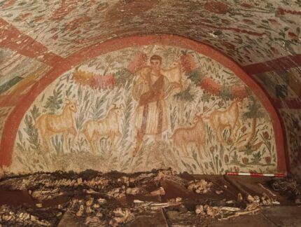 Afresco exclusivo do Bom Pastor encontrado na Anatólia – The History Blog