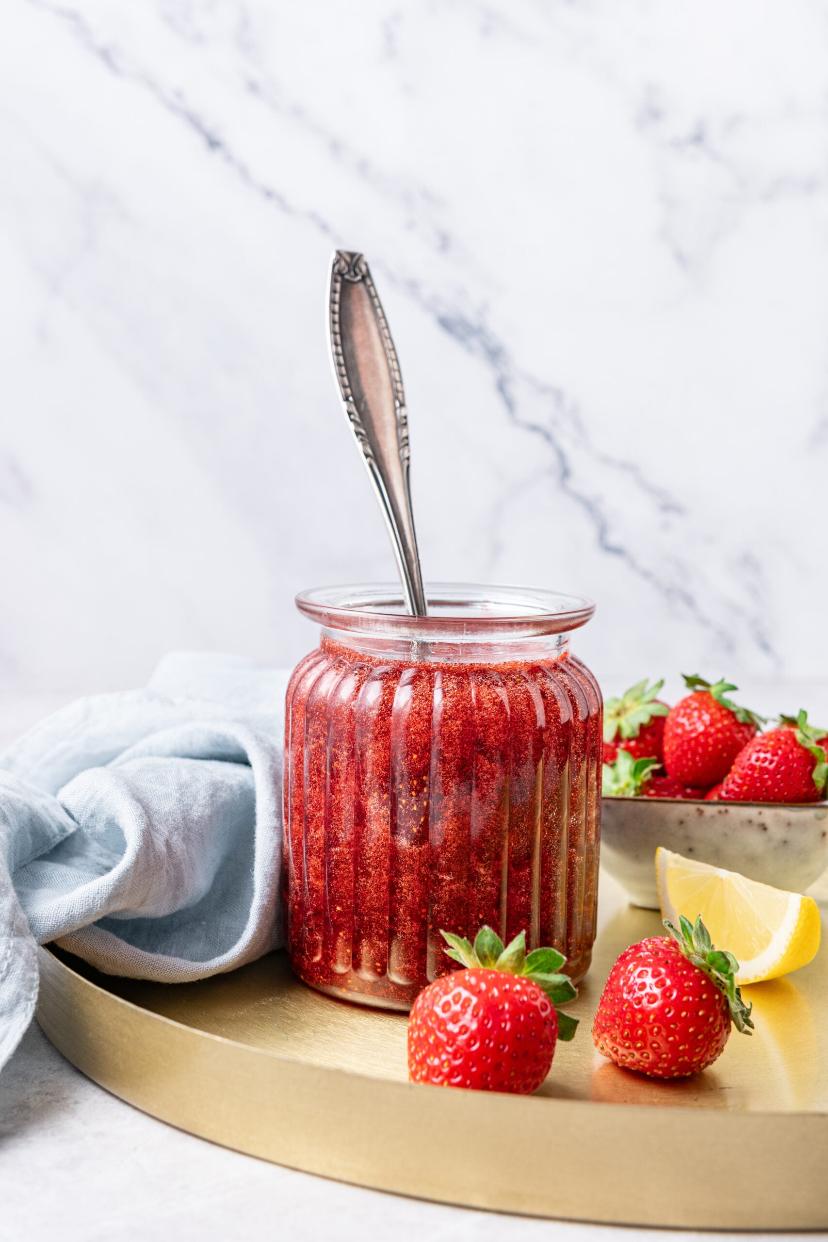 Receita de geléia de morango – Food Faith Fitness
