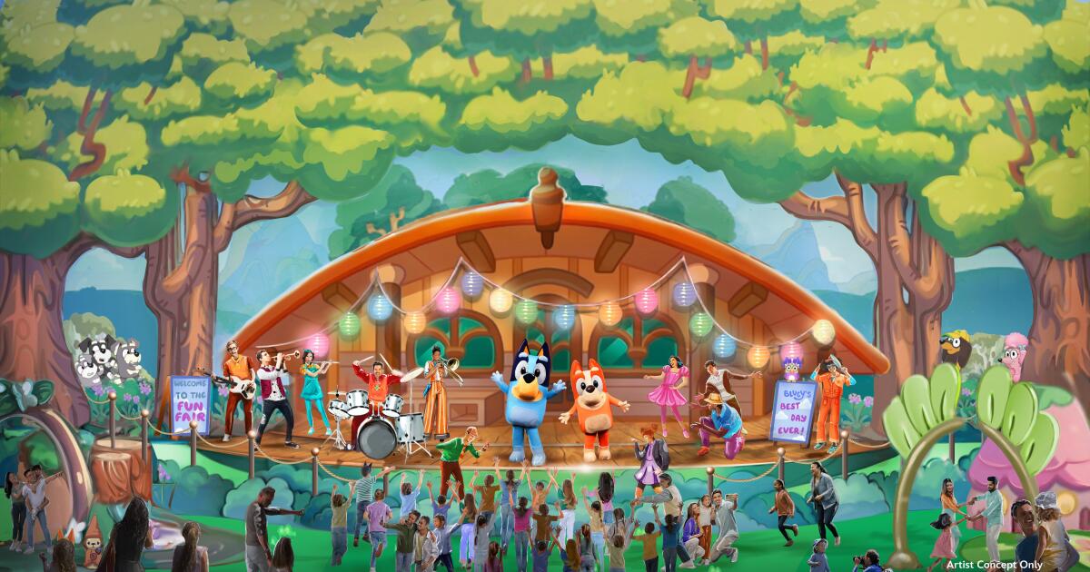 Um evento ‘Bluey’ está chegando à Disneylândia – e um ingresso infantil de US $ 50 por dia