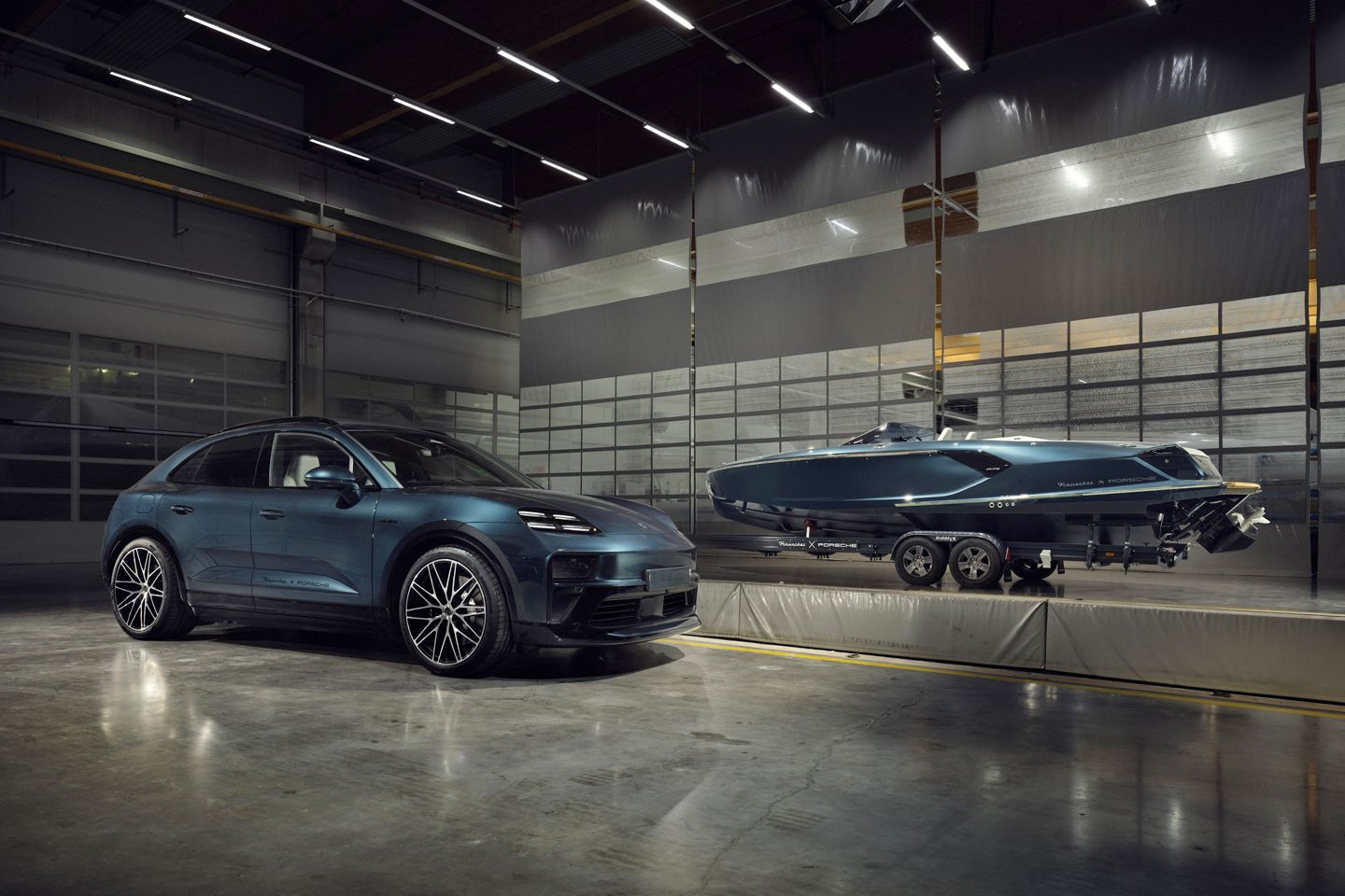 Quer uma lancha movida por um Porsche Macan?