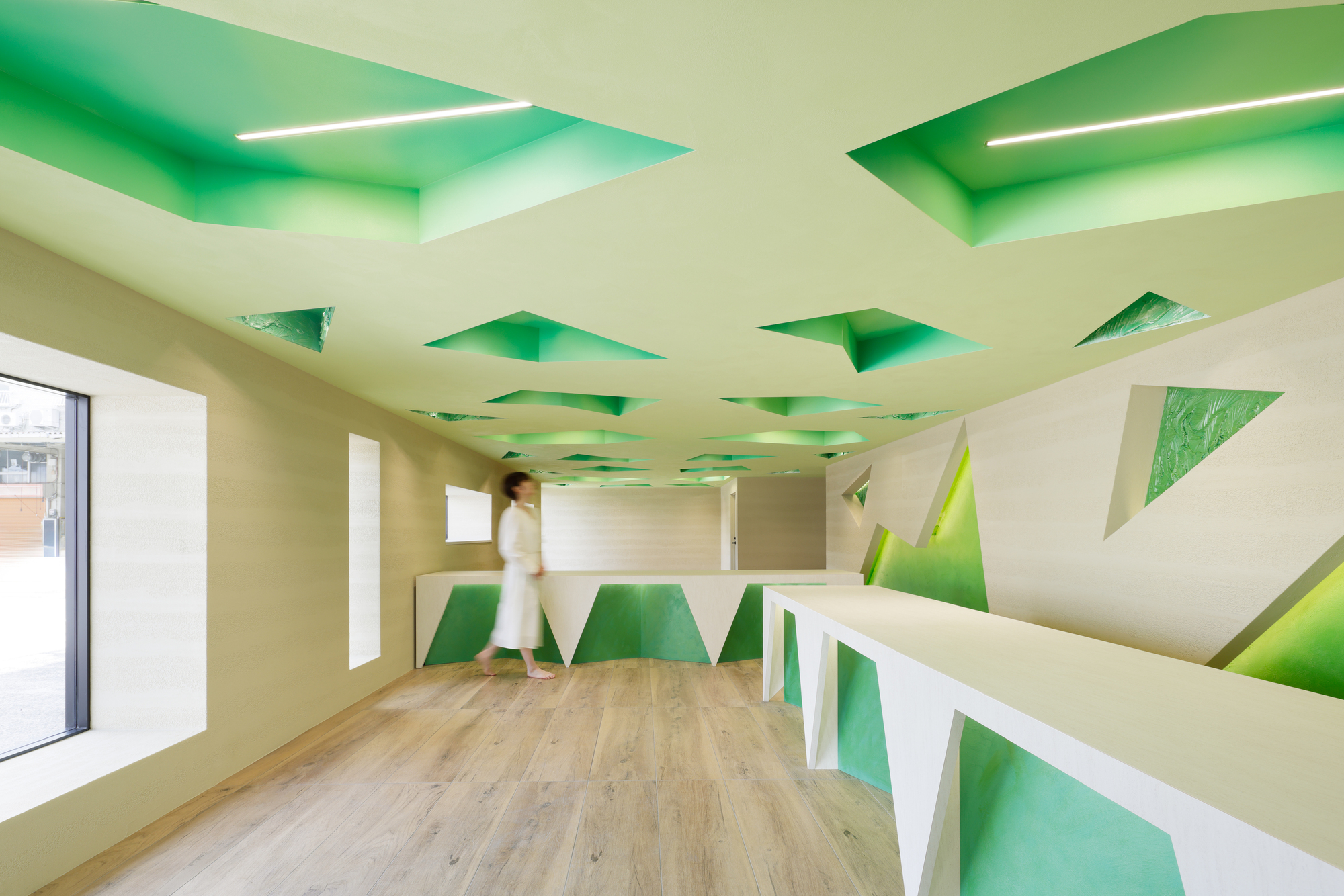 Escritório Kakushin/Ressonância do Verde / Moriyuki Ochiai Architects