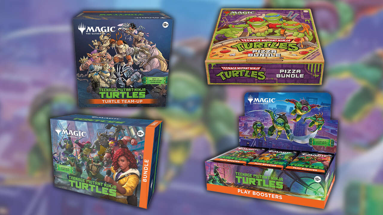 TMNT Magic: The Gathering Booster Box Pré-encomendas com grandes descontos