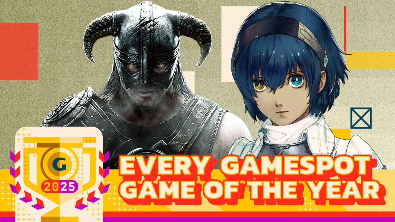 Todos os jogos do ano da GameSpot (até 2025)