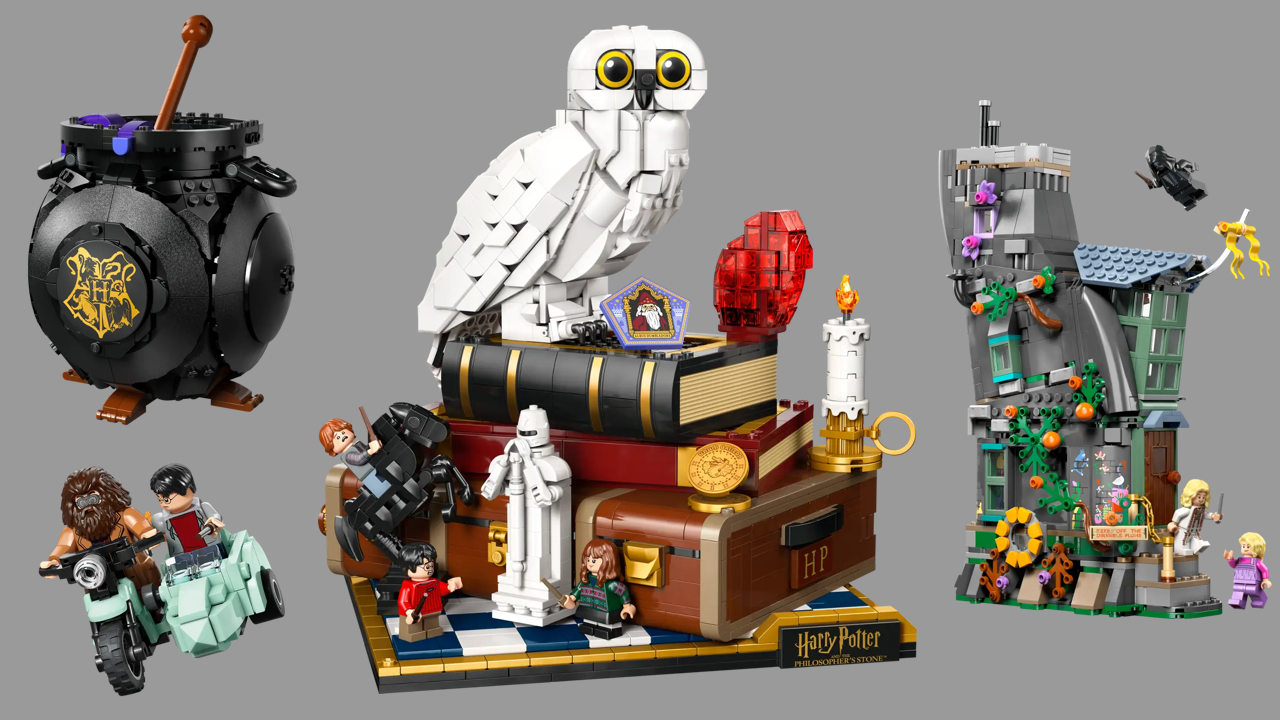 Chegaram conjuntos de 25 anos da Lego Harry Potter, incluindo uma nova edição de colecionador