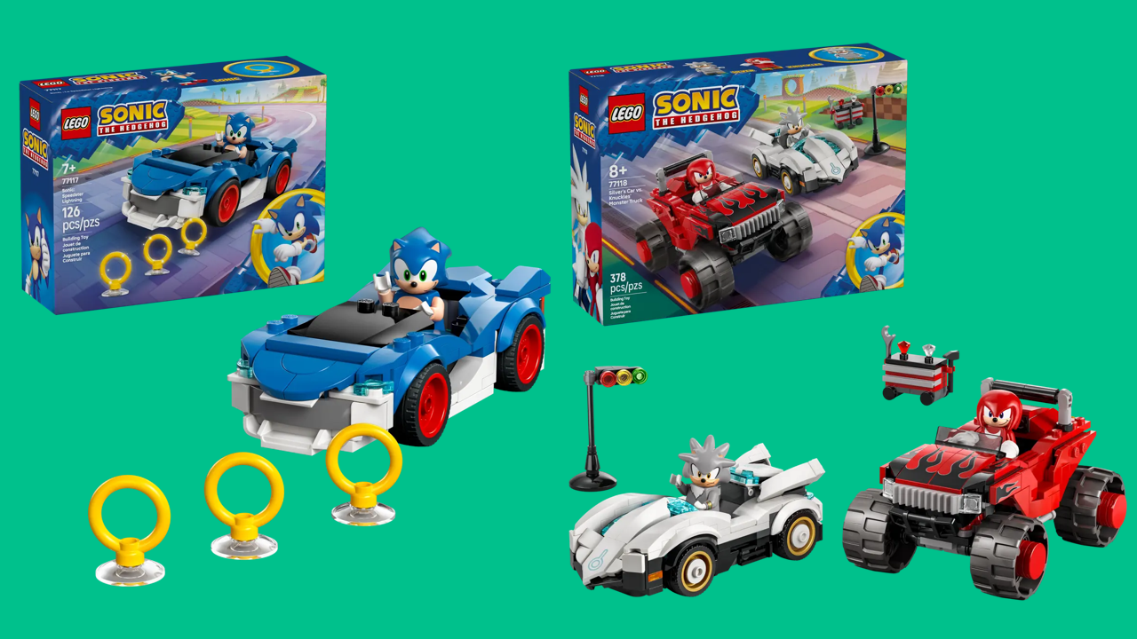 Sonic Racing econômico: conjuntos de Lego CrossWorlds já estão disponíveis
