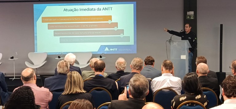 Malha Sul no centro das decisões: ANTT avança no diálogo e apresenta soluções para o presente e o futuro das ferrovias — Agência Nacional de Transportes Terrestres