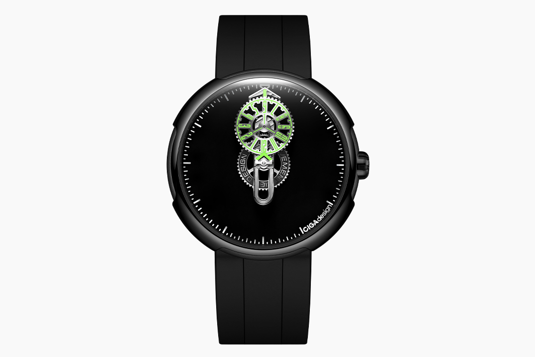 O Time Cipher do design CIGA traz um minimalismo impressionante para a complexa complicação das horas errantes