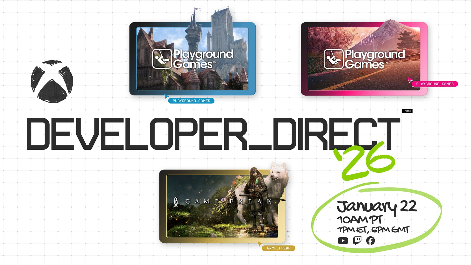 Xbox Developer_Direct ’26 definido para 22 de janeiro