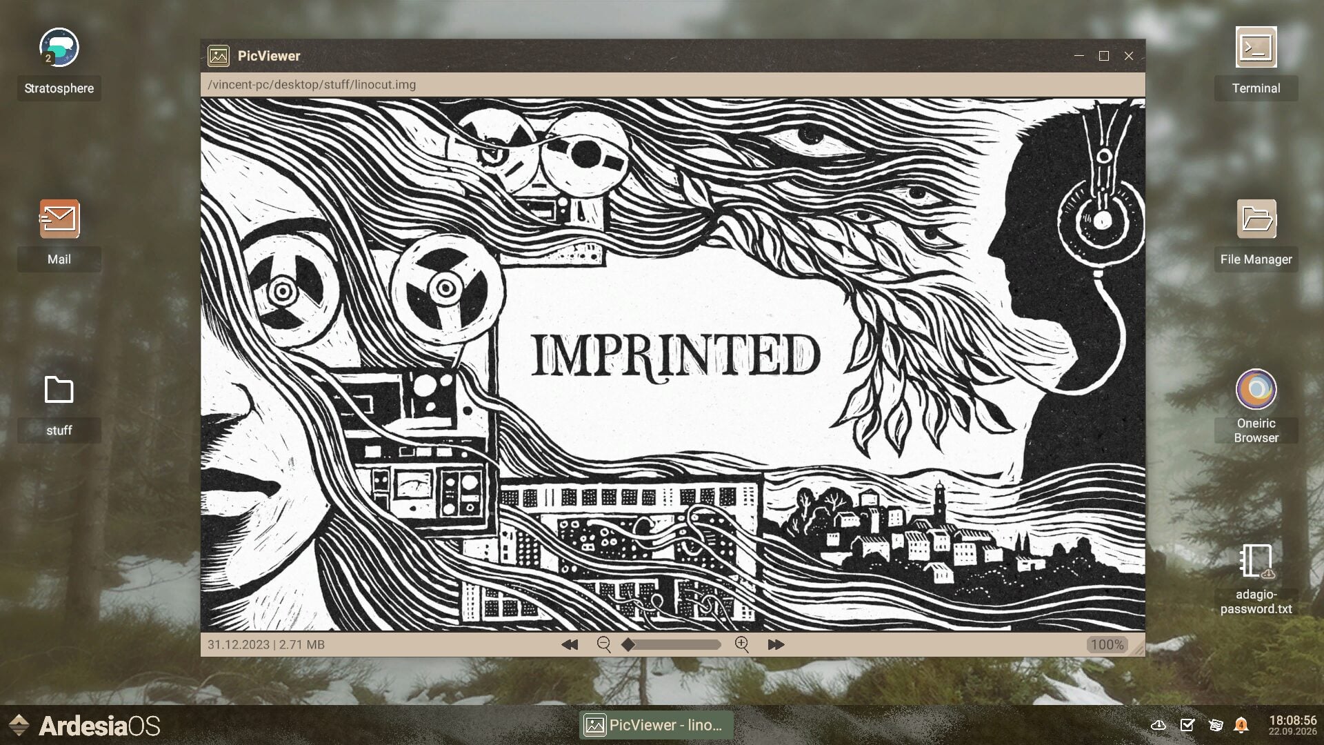 Jogo de história de fantasmas com áudio de terror psicológico, Imprinted, anunciado para PC