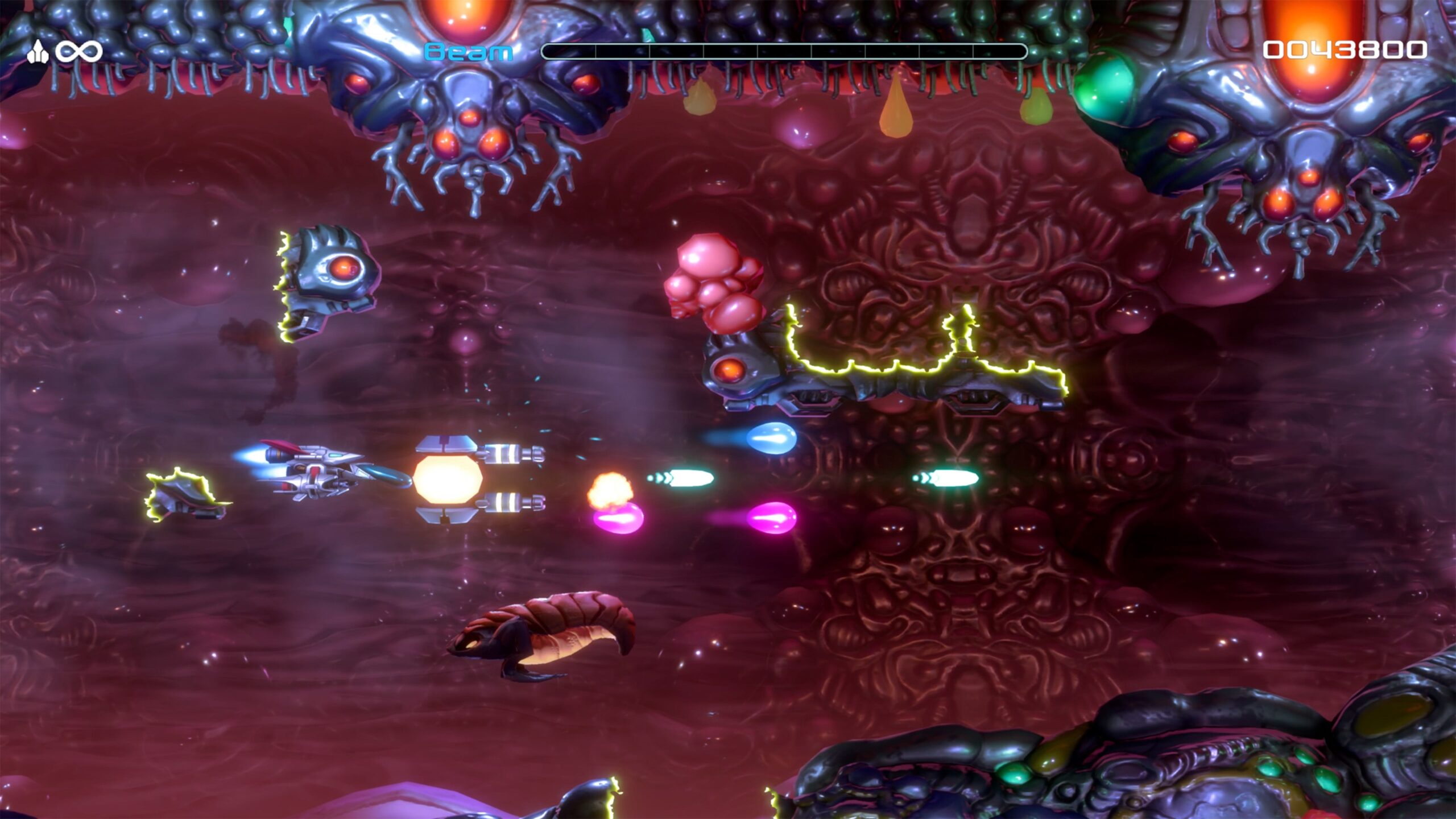 Segundo trailer de R-Type Dimension III, capturas de tela