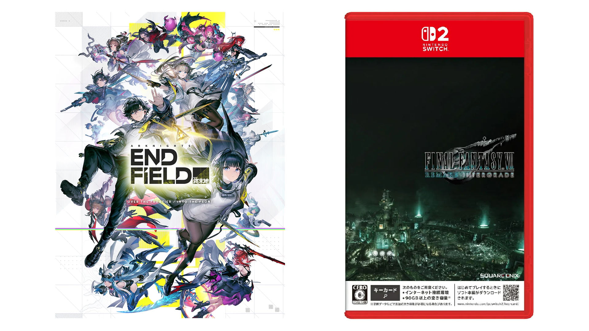 Lançamentos de jogos japoneses desta semana: Arknights: Endfield, Final Fantasy VII Remake Intergrade para Xbox Series e Switch 2, mais