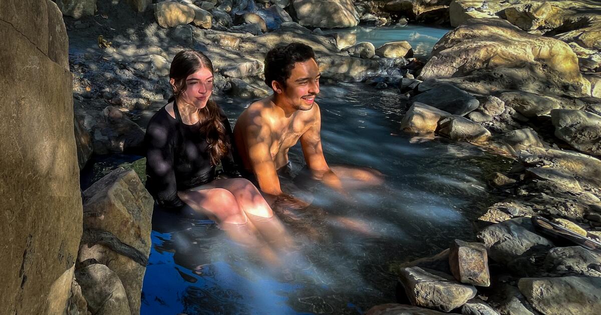 Um guia de Termas de Montecito, onde você pode mergulhar em um oásis rústico