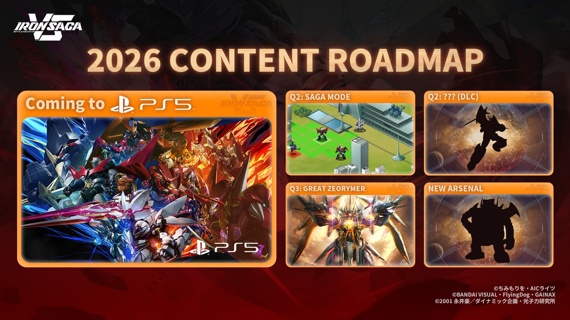 Iron Saga VS chegando ao PS5 em 2026